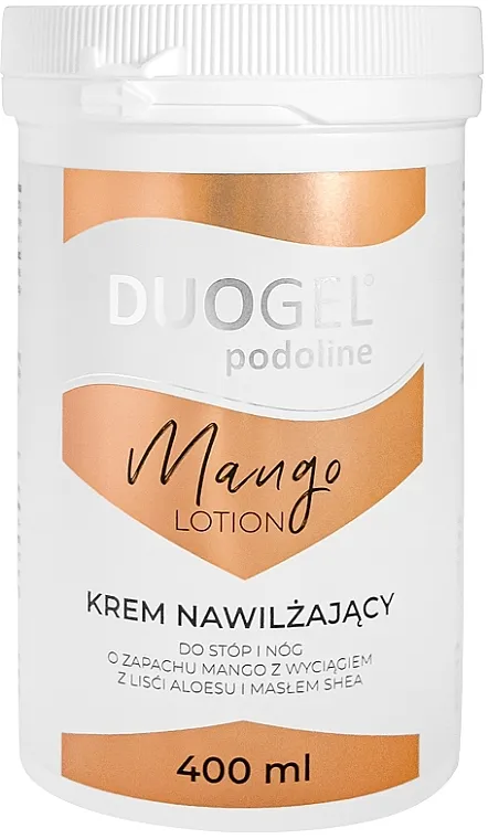 Duogel Podoline Mango Moisturizing Cream For Feet &amp; Legs Hidratantna krema za stopala i noge Mango