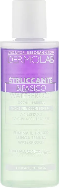 Dvofazno sredstvo za čišćenje lica Deborah Milano Dermolab Waterproof Two-Phase Cleanser