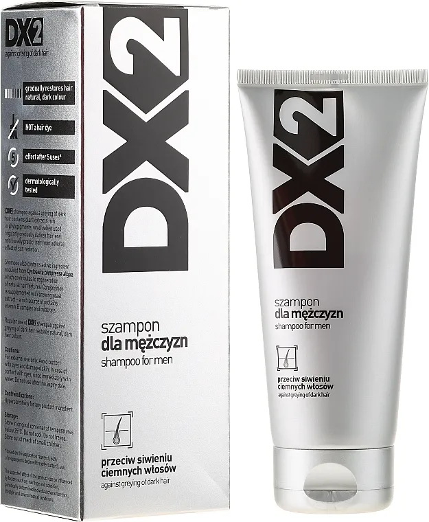 DX2 Shampoo Srebrni šampon za sedu kosu