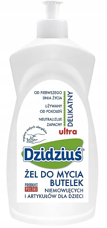 Dzidzius Gel za pranje flašica i cucli