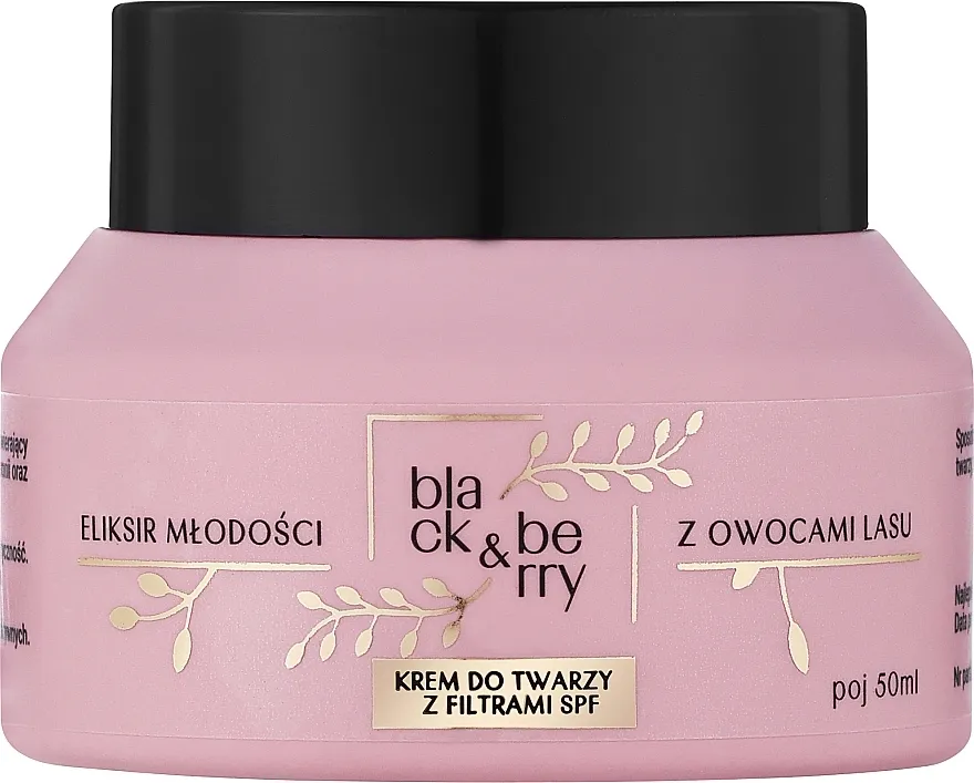 E-Fiore BLACK &amp; BERRY Krema za lice sa SPF30 filterima