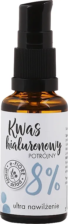 E-Fiore Prirodna hijaluronska kiselina, rastvor 8%