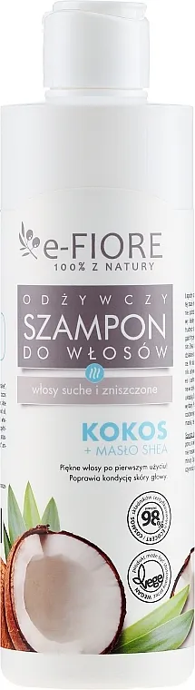 E-Fiori Šampon za kosu s kokosom i shea maslacem