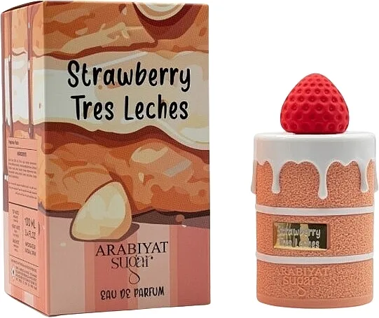 Eau de Parfum Arabiyat Sugar Strawberry Tres Leches