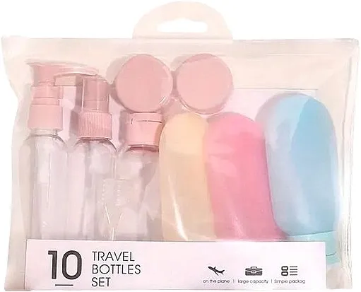 Ecarla 10 Travel Bottles Set Set putnih bočica 10 u 1