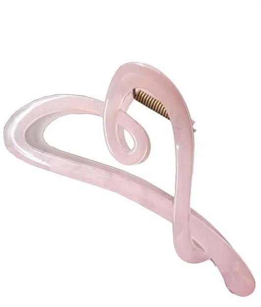 Ecarla Kraba šnala za kosu XL, SP371, providna, roze