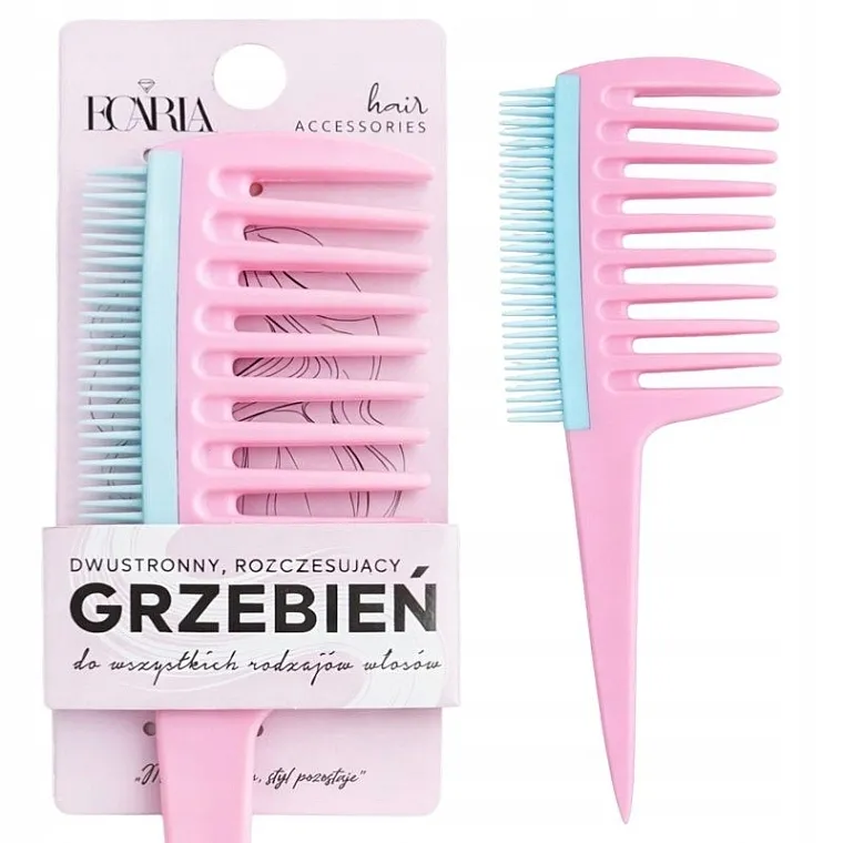 Ecarla SCZ21 Češalj za rasčešljavanje kose, roze