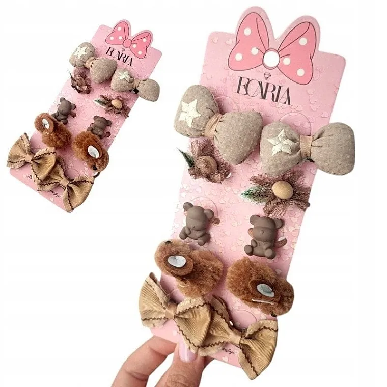 Ecarla Set gumica za kosu, GUM170, 10 komada