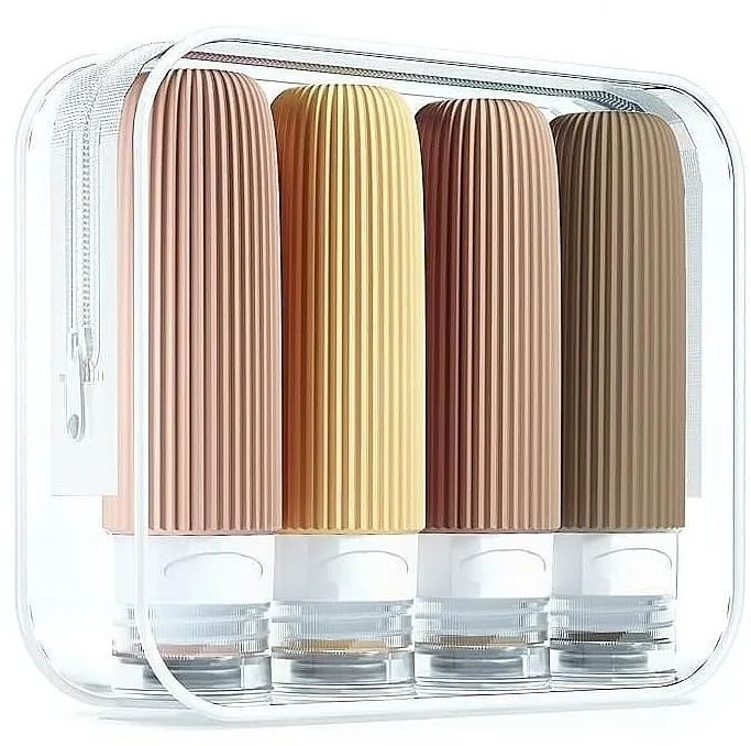 Ecarla Set silikonskih putnih kontejnera 4 u 1, 90 ml, KS137WZ2