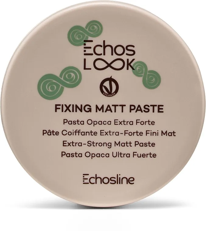 Echosline Echos Look Fixing Matt Paste Extra Strong Matt Paste Mat pasta za kosu za dugu postojanost