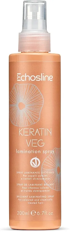 Echosline Keratin Veg Lamination Spray Sprej za laminaciju kose