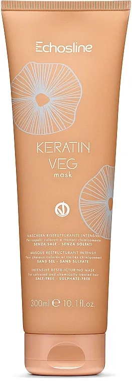Echosline Keratin Veg Mask Maska za oštećenu kosu
