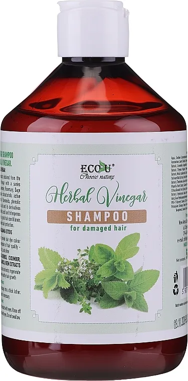 Eco U Herebal Vinegar Shampoo Šampon za oštećenu kosu