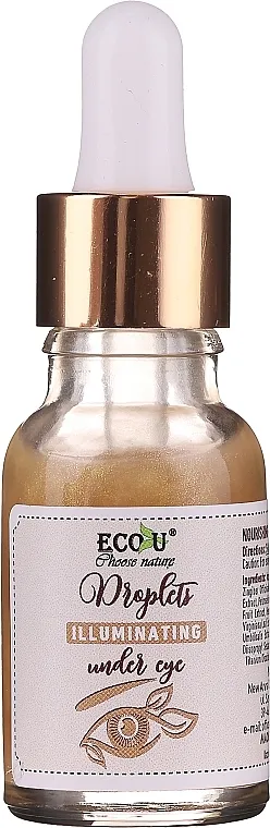 Eco U Moisturising Under Eye Posvjetljujući serum za oči