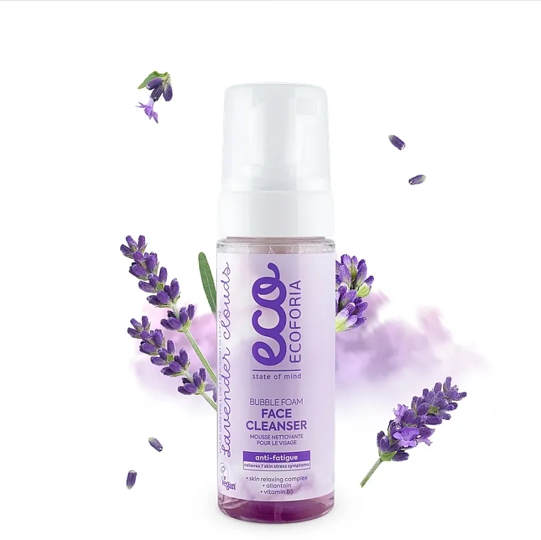 Ecoforia Lavender Clouds Bubble Foam Pena za čišćenje