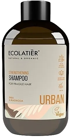 Ecolatier Urban Strengthening Shampoo Učvršćujući šampon protiv lomljivosti kose "Shea i magnolija"