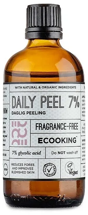 Ecooking Daily Peel 7% Tečnost za piling lica