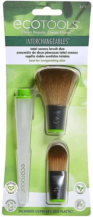 EcoTools Total Senses Brush Set Set kistova za šminku