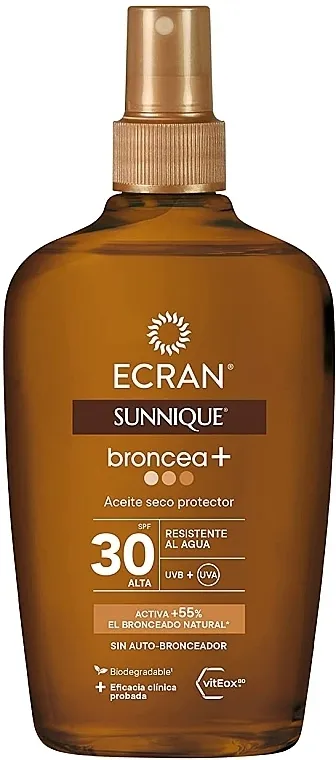 Ecran Sunnique Silky Mist Carrot Protective Dry Oil SPF30 Suvo ulje za sunčanje