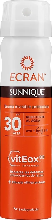 Ecran Sunnique Spray Protection SPF30 Nevidljivi zaštitni sprej