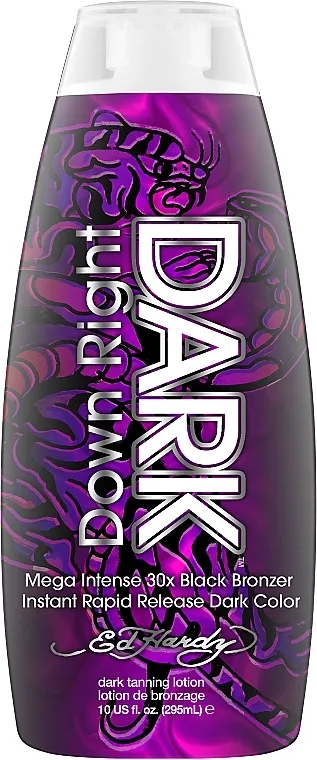 Ed Hardy Cream For Solarium Down Right Dark Mega Intense With Acai Berry, Pomegranate, Instant Dark Color Krema za solarijum sa ekstraktima acai bobica i nara, trenutna oslobađanja tamne boje