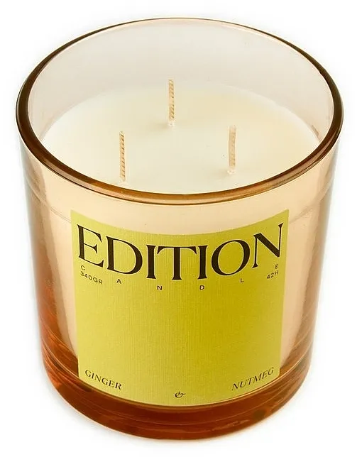 Edition Fragrances Edition Bold Ginger &amp; Nutmeg Mirisna sveća Đumbir &amp; Muskatni oraščić