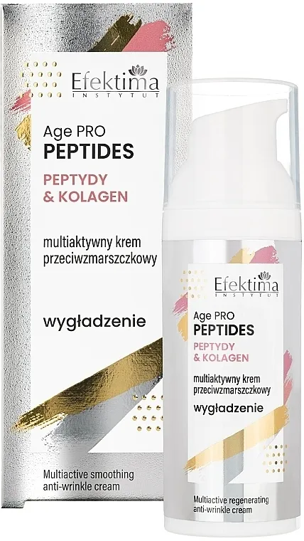 Efektima Age PRO Peptides Multiactive Smoothing Anti-wrinkle Cream Izglađujuća multiaktivna krema protiv bora