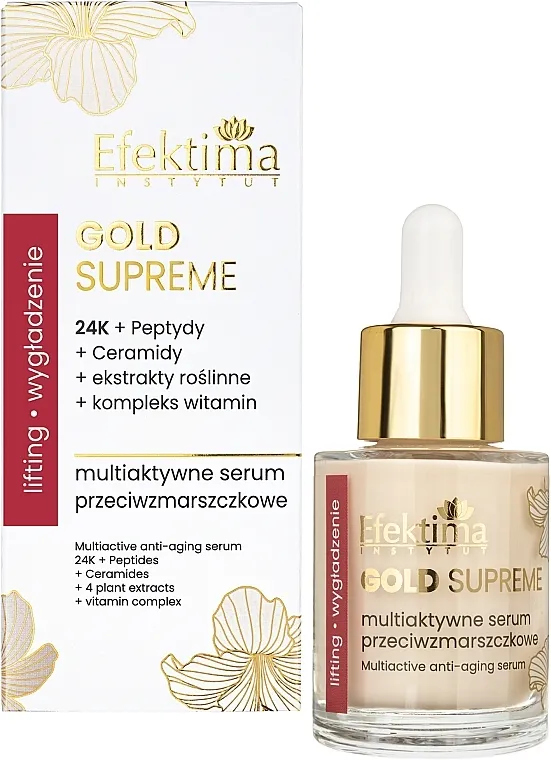 Efektima Gold Supreme Serum protiv bora 'Lifting i Ugladjivanje'