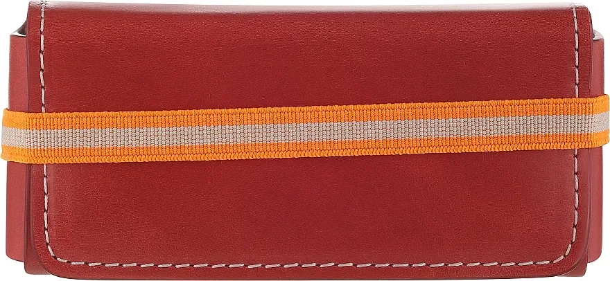 Eight &amp; Bob Pomodoro Red Leather Etui za boce, crven