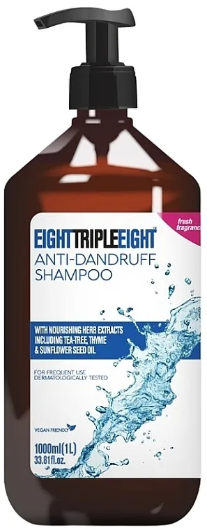 EightTripleEight Anti-Dandruff Shampoo With Nourishing Herb Extracts Šampon protiv peruti sa hranljivim biljnim ekstraktima