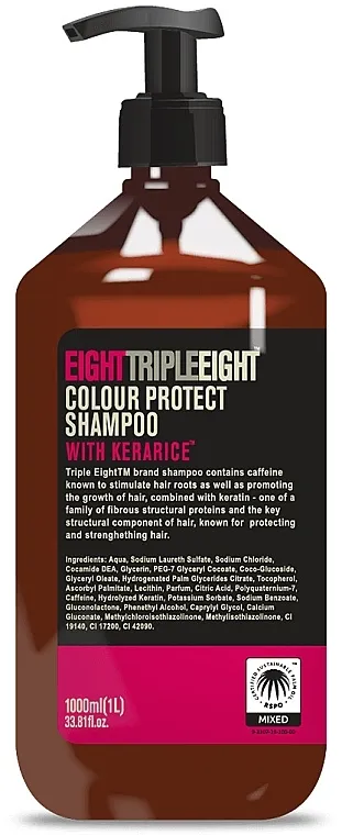 EightTripleEight Colour Protect Shampoo With Kerarice Šampon za zaštitu boje kose