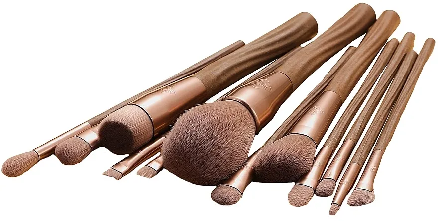 Eigshow Ecopro Series Coffee Makeup Brush Kit Set kistova za šminku, 12 kom