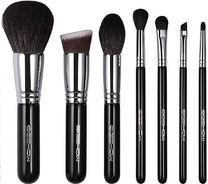 Eigshow Premium Chic Series Mini Bright Silver Set kistova za šminku, 7 kom