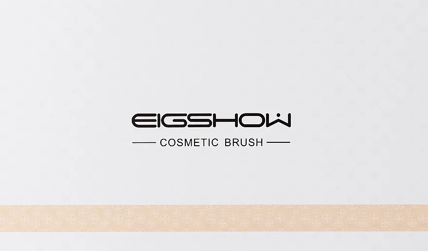 Eigshow Sculpt And Blend Brush Kit Bright Silver Set kistova za šminku, 8 kom