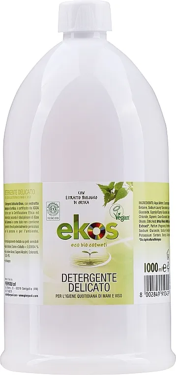 Ekos Personal Care Sapone Liquido Delicato Nježni tekući sapun s koprivom