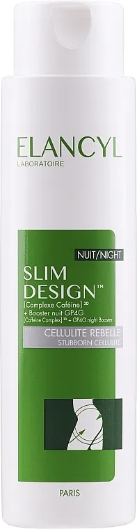 Elancyl Slim Design Night Stubborn Cellulite Noćni anticelulitni koncentrat kofein 3D kompleks