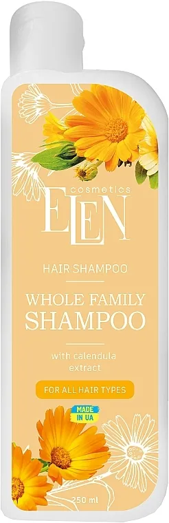 Elen Cosmetics Whole Family Shampoo With Calendula Extract Šampon za celu porodicu sa ekstraktom nevena