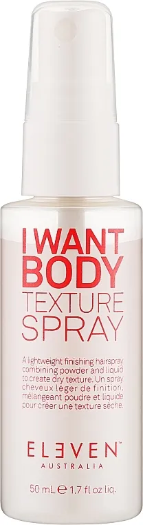 Eleven Australia I Want Body Texture Spray Sprej za volumen kose