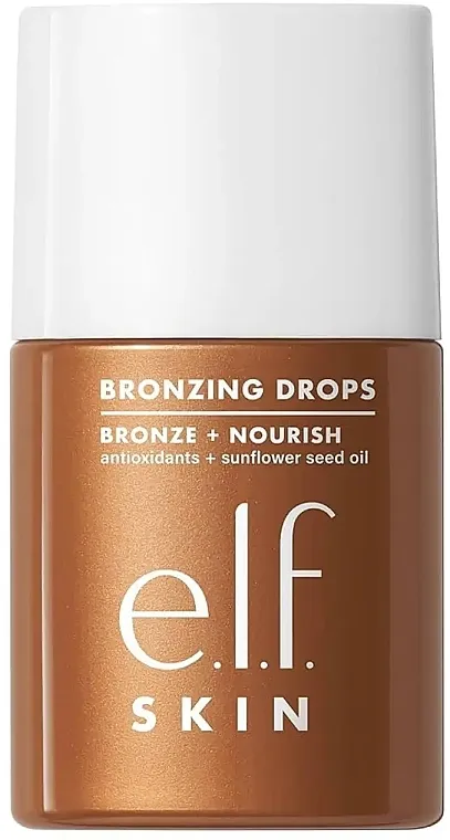 e.l.f. Skin Bronzing Drops Pure Gold Bronzane kapi za efekat preplanulosti i osvetljavanje kože