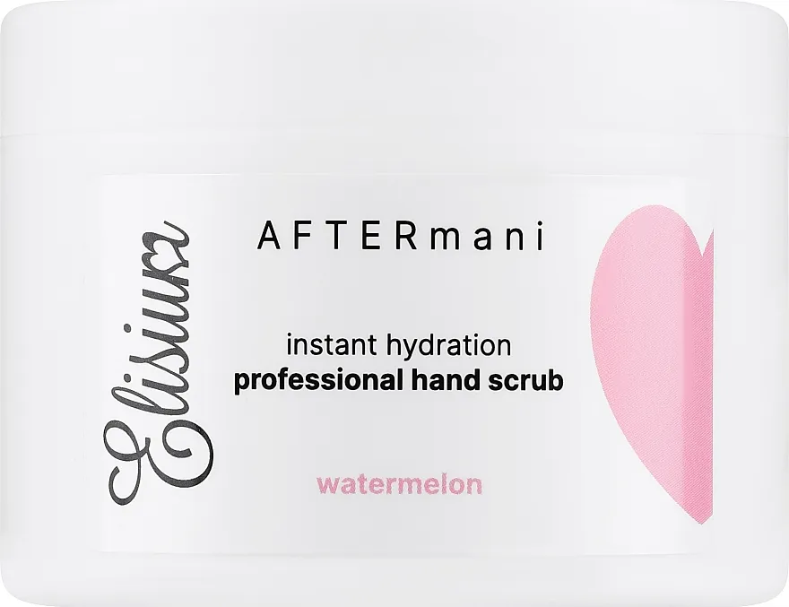 Elisium AFTERmani Instant Hydration Professional Hand Scrub Watermelon Hidratantni piling za ruke sa mirisom lubenice