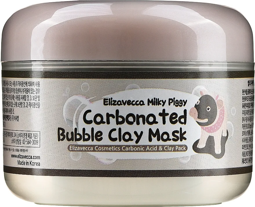 Elizavecca Face Care Milky Piggy Carbonated Bubble Clay Mask Maska za lice s mjehurićima od gline