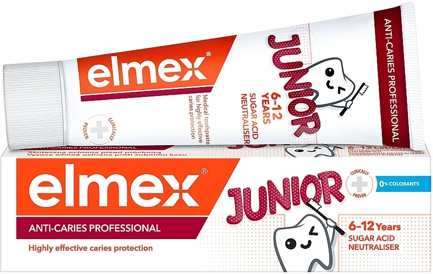 Elmex Anti-caries Professional Junior Toothpaste Dečja pasta za zube za uzrast od 6 do 12 godina