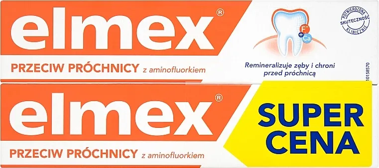 Elmex Duopack (tooth/paste/75ml + tooth/paste/75ml) Set