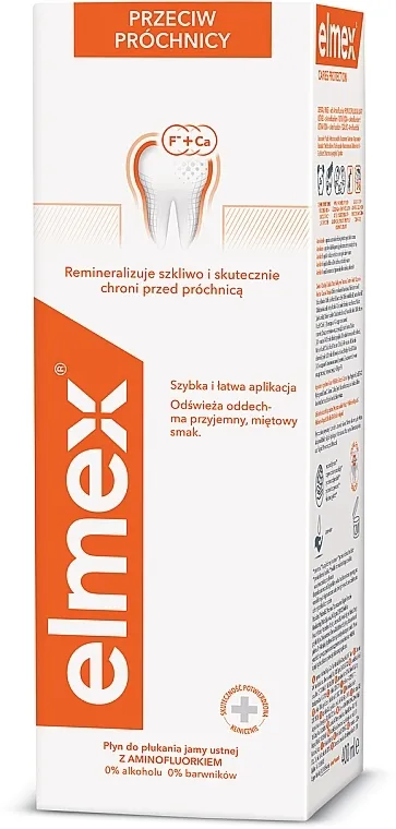Elmex Mouthwash Carriers Protection (water/400ml + toothpaste/75ml) Set