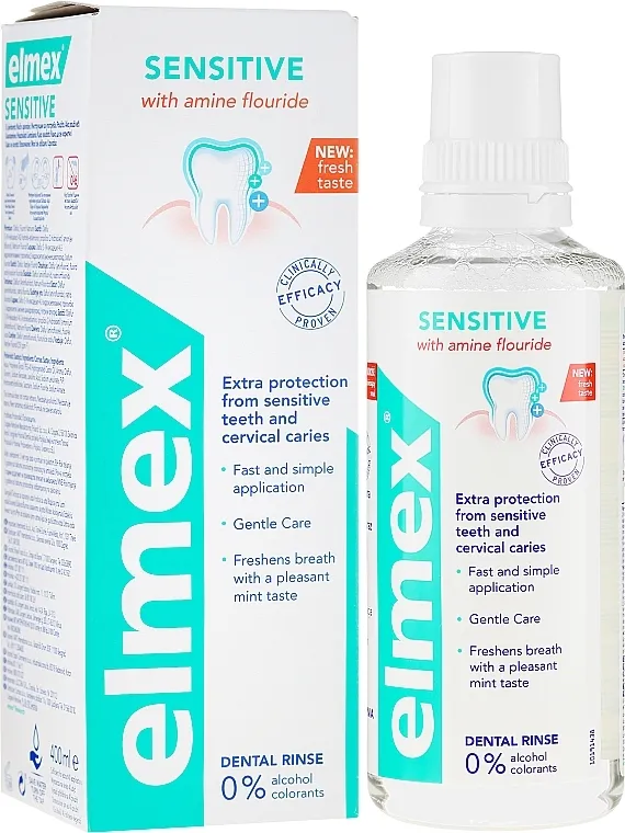 Elmex Sensitive Plus Water Vodica za ispiranje usta
