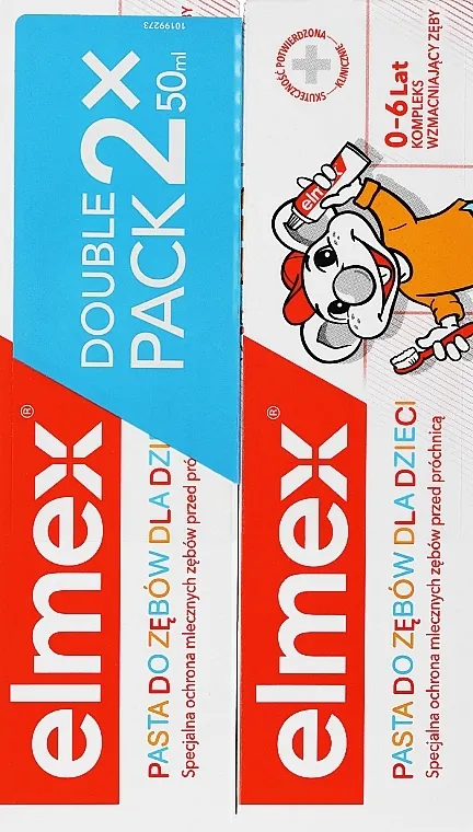 Elmex (tooth/paste/50ml*2) Set (0-6 godina)