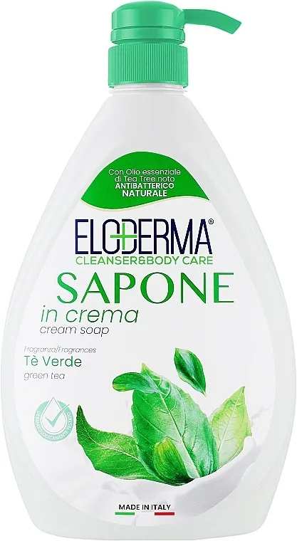 Eloderma Liquid Soap Sapun za tijelo i ruke s ekstraktom zelenog čaja
