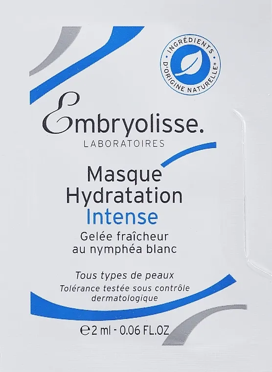 Embryolisse Intense Hydration Mask (uzorak) Intenzivna hidratantna maska ​​za lice