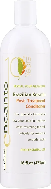 Encanto Brazilian Keratin Post-Treatment Conditioner Regenerator koji čuva učinak keratinskog ravnanja kose
