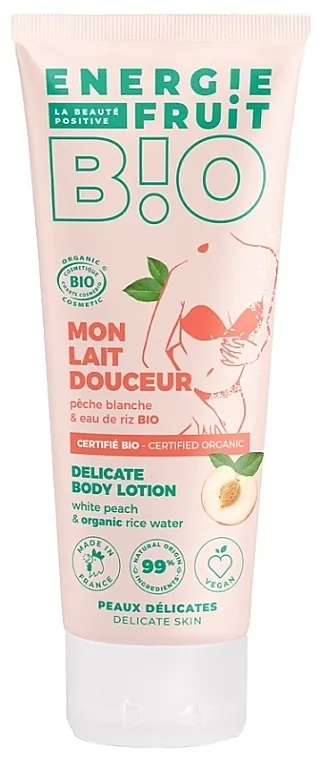 Energie Fruit Delicate Body Lotion With Peach and Organic Rice Water Losion za telo sa breskvom i organskom vodom pirinča